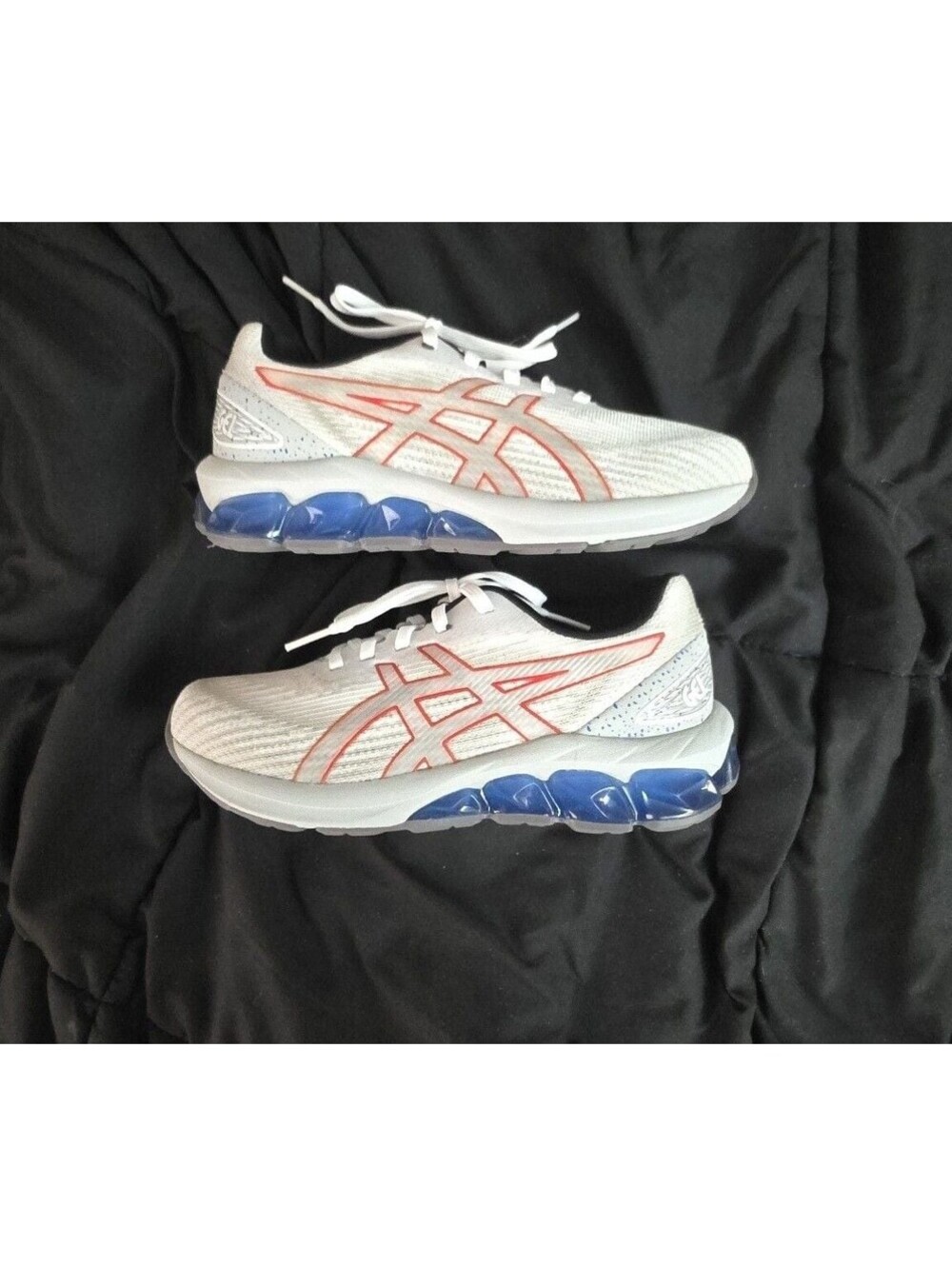ASICS Gel-Quantum 180 VII Size 5 White Blue Running Shoes
